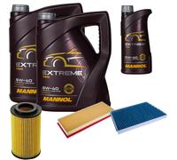 DENCKERMANN Controllo Set MANNOL Extreme 5W-40 11L Per Mercedes-Benz CLK 55