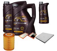 DENCKERMANN Controllo Set MANNOL EXTREME 5W-40 11L Per Mercedes-Benz E-Klasse