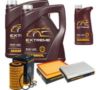 DENCKERMANN Controllo Set MANNOL Extreme 5W-40 11L per Mercedes-Benz Sprinter
