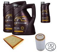 DENCKERMANN Controllo Set MANNOL Extreme 5W-40 11L per Mercedes-Benz Sprinter