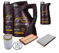 DENCKERMANN Controllo Set MANNOL Extreme 5W-40 11L per Mercedes-Benz Viano