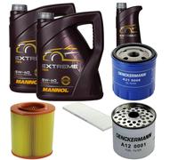 DENCKERMANN Controllo Set MANNOL EXTREME 5W-40 11L Per Peugeot Boxer Kasten
