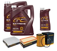 DENCKERMANN Controllo Set MANNOL Extreme 5W-40 11L Per Porsche Cayenne S 4.8