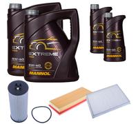 DENCKERMANN Controllo Set MANNOL Extreme 5W-40 12L per Mercedes GL-Klasse GLS