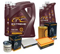 DENCKERMANN Controllo Set MANNOL Extreme 5W-40 13L per Mercedes-Benz Sprinter