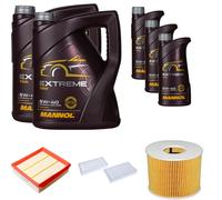 DENCKERMANN Controllo Set MANNOL Extreme 5W-40 13L per Mercedes M-Klasse ML