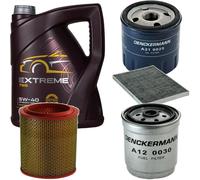 DENCKERMANN Controllo Set MANNOL Extreme 5W-40 5L Per Alfa Romeo 166 2.4 JTD