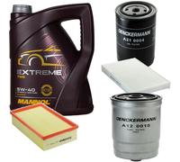 DENCKERMANN Controllo Set MANNOL EXTREME 5W-40 5L Per AUDI 100 AVANT 2.5 TDI