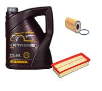 DENCKERMANN Controllo Set MANNOL EXTREME 5W-40 5L Per Audi A4 Avant 1.8 TFSI