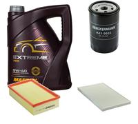 DENCKERMANN Controllo Set MANNOL Extreme 5W-40 5L Per Audi A6 S6 Turbo