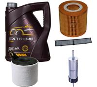 DENCKERMANN Controllo Set MANNOL Extreme 5W-40 5L Per BMW 3 Serie 316i