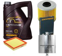 DENCKERMANN Controllo Set MANNOL Extreme 5W-40 5L Per BMW 3er Compact 316i