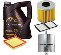 DENCKERMANN Controllo Set MANNOL Extreme 5W-40 5L Per BMW 3er Compact 316i