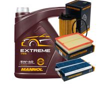 DENCKERMANN Controllo Set MANNOL Extreme 5W-40 5L per Citroën Berlingo Kit Olio
