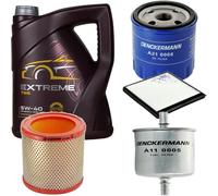 DENCKERMANN Controllo Set MANNOL Extreme 5W-40 5L per Citroën Berlingo Kit Olio