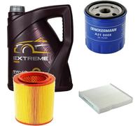 DENCKERMANN Controllo Set MANNOL Extreme 5W-40 5L per Citroën Berlingo Kit Olio