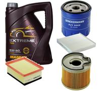 DENCKERMANN Controllo Set MANNOL Extreme 5W-40 5L per Citroën Berlingo Kit Olio