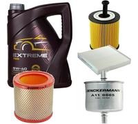DENCKERMANN Controllo Set MANNOL Extreme 5W-40 5L per Citroën Berlingo Kit Olio