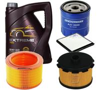 DENCKERMANN Controllo Set MANNOL Extreme 5W-40 5L per Citroën Berlingo Kit Olio