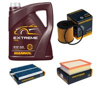 DENCKERMANN Controllo Set MANNOL Extreme 5W-40 5L Per Citroën C4 Picasso I