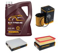 DENCKERMANN Controllo Set MANNOL EXTREME 5W-40 5L Per Citroën C5 III Break