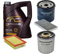 DENCKERMANN Controllo Set MANNOL EXTREME 5W-40 5L Per Fiat Bravo I 1.9 TD