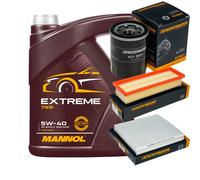 DENCKERMANN Controllo Set MANNOL EXTREME 5W-40 5L Per Fiat Linea 1.4