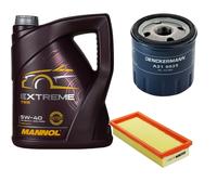 DENCKERMANN Controllo Set MANNOL Extreme 5W-40 5L Per Fiat Panda 1.2 4X4
