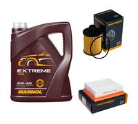 DENCKERMANN Controllo Set MANNOL EXTREME 5W-40 5L Per Fiat Sedici 2.0 D