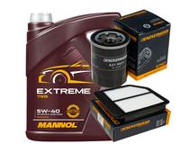 DENCKERMANN Controllo Set MANNOL Extreme 5W-40 5L Per Honda Civic VIII
