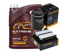 DENCKERMANN Controllo Set MANNOL Extreme 5W-40 5L Per Honda Jazz III 1.3I
