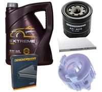 DENCKERMANN Controllo Set MANNOL Extreme 5W-40 5L Per KIA Rio III 1.4 CVVT