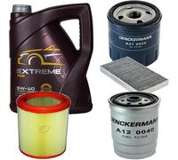 DENCKERMANN Controllo Set MANNOL EXTREME 5W-40 5L Per Lancia Lybra SW 1.9