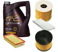 DENCKERMANN Controllo Set MANNOL EXTREME 5W-40 5L Per Lancia Phedra 2.0 D