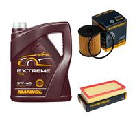 DENCKERMANN Controllo Set MANNOL EXTREME 5W-40 5L Per Lancia Phedra 2.0 D