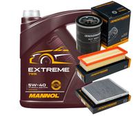 DENCKERMANN Controllo Set MANNOL EXTREME 5W-40 5L Per Lancia Ypsilon 1.4