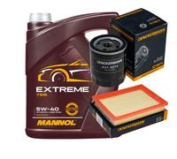 DENCKERMANN Controllo Set MANNOL Extreme 5W-40 5L Per Mazda 2 1.4 1.25