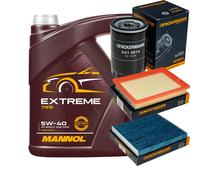 DENCKERMANN Controllo Set MANNOL EXTREME 5W-40 5L Per MAZDA 2 1.6