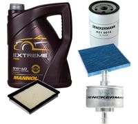 DENCKERMANN Controllo Set MANNOL EXTREME 5W-40 5L Per MAZDA 2 1.6