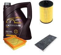DENCKERMANN Controllo Set MANNOL Extreme 5W-40 5L Per Mercedes-Benz A-Klasse