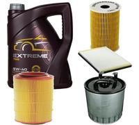 DENCKERMANN Controllo Set MANNOL Extreme 5W-40 5L Per Mercedes-Benz A-Klasse