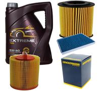 DENCKERMANN Controllo Set MANNOL Extreme 5W-40 5L Per Mercedes-Benz C-Klasse