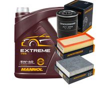 DENCKERMANN Controllo Set MANNOL EXTREME 5W-40 5L Per Mitsubishi Colt VI 1.3