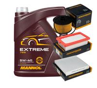 DENCKERMANN Controllo Set MANNOL EXTREME 5W-40 5L Per NISSAN MICRA V 0.9