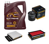 DENCKERMANN Controllo Set MANNOL EXTREME 5W-40 5L Per Nissan Murano II 3.5