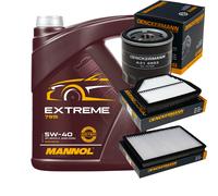 DENCKERMANN Controllo Set MANNOL Extreme 5W-40 5L Per Opel Antara 2.4