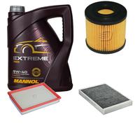 DENCKERMANN Controllo Set MANNOL EXTREME 5W-40 5L Per Opel Astra G Caravan