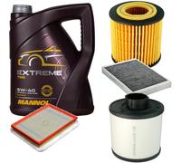 DENCKERMANN Controllo Set MANNOL Extreme 5W-40 5L Per Opel Astra H Twintop