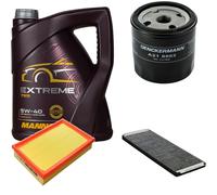 DENCKERMANN Controllo Set MANNOL Extreme 5W-40 5L Per Opel Calibra A 2.0I