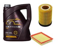 DENCKERMANN Controllo Set MANNOL EXTREME 5W-40 5L Per OPEL CORSA B 1.0I 12V